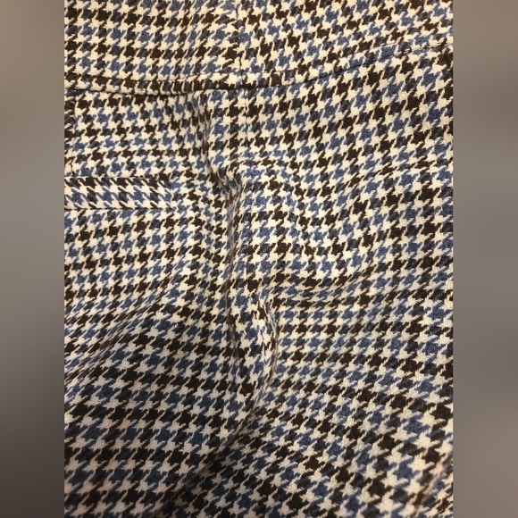 Kate Spade Pop Houndstooth Flare Wool Pants - Picture 7 of 7